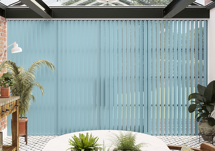 Trinity (FR Blackout), Tranquil - Vertical Blind - Image 3